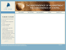 Tablet Screenshot of gal-yam.com